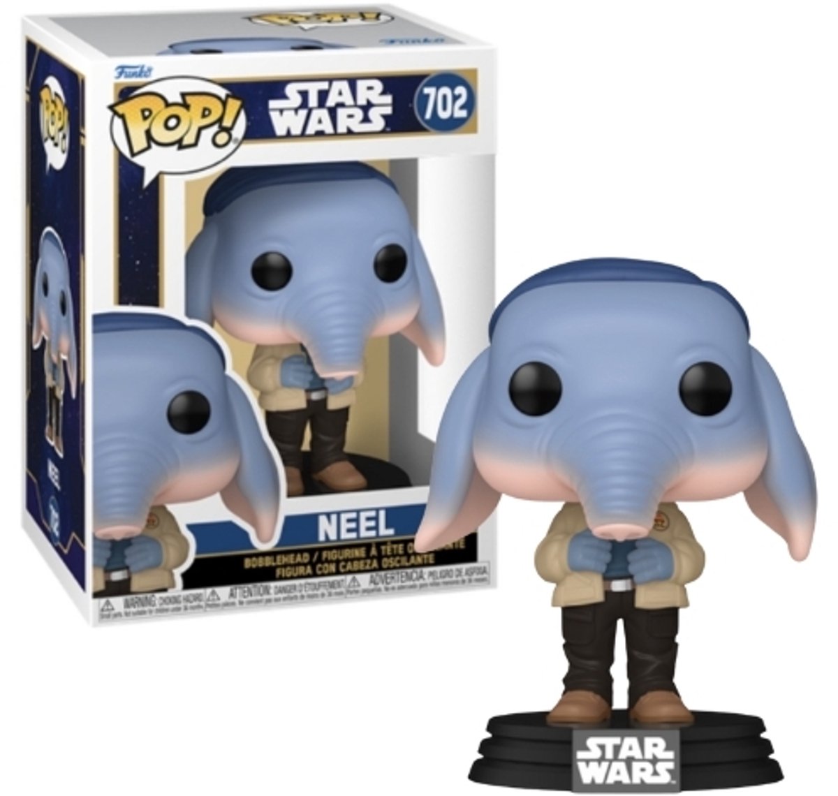 Star Wars Skeleton Crew - Neel vinylfiguur 702   Pop! meerkleurig