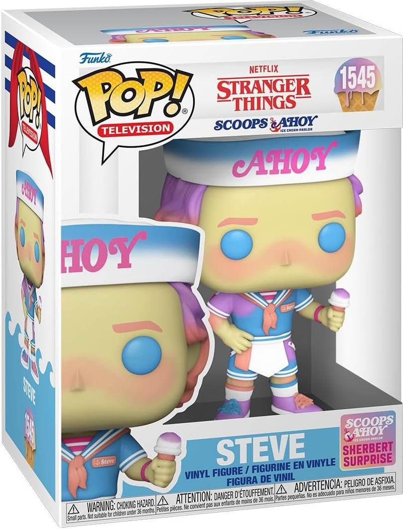 Stranger Things   Pop Vinyl: Steve (Scoops Ahoy)