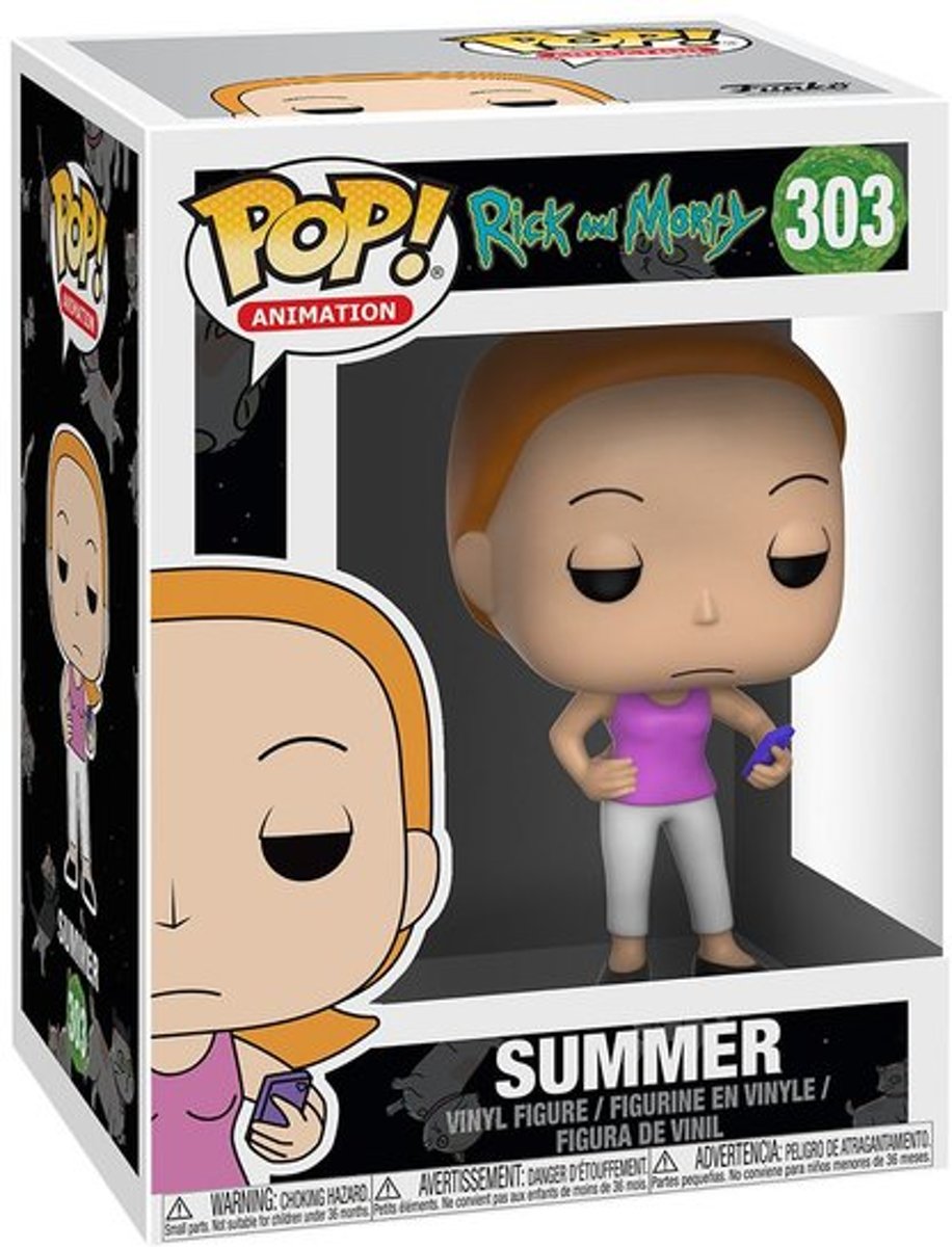 Summer Rick and Morty -   POP! Animation - Vinyl Figure 10cm