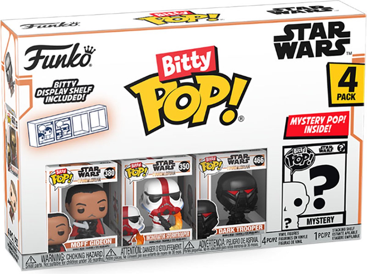 THE MANDALORIAN - Bitty Pop 4 Pack 2.5cm - Moff Gideon