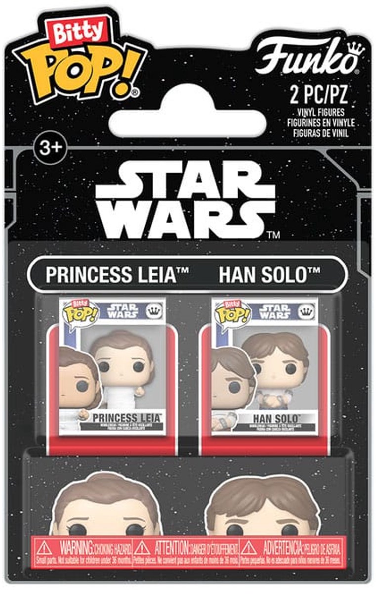 The Empire Strikes Back Bitty POP! Vinyl Figure 2-Pack L&H 2,5 cm