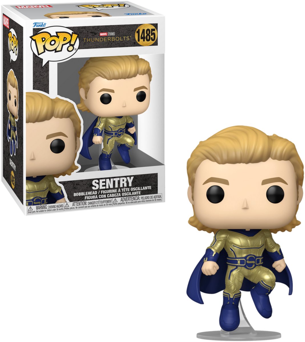 Thunderbolts Sentry Vinyl Figur 1485 Unisex   Pop! - Neutraal - Standard