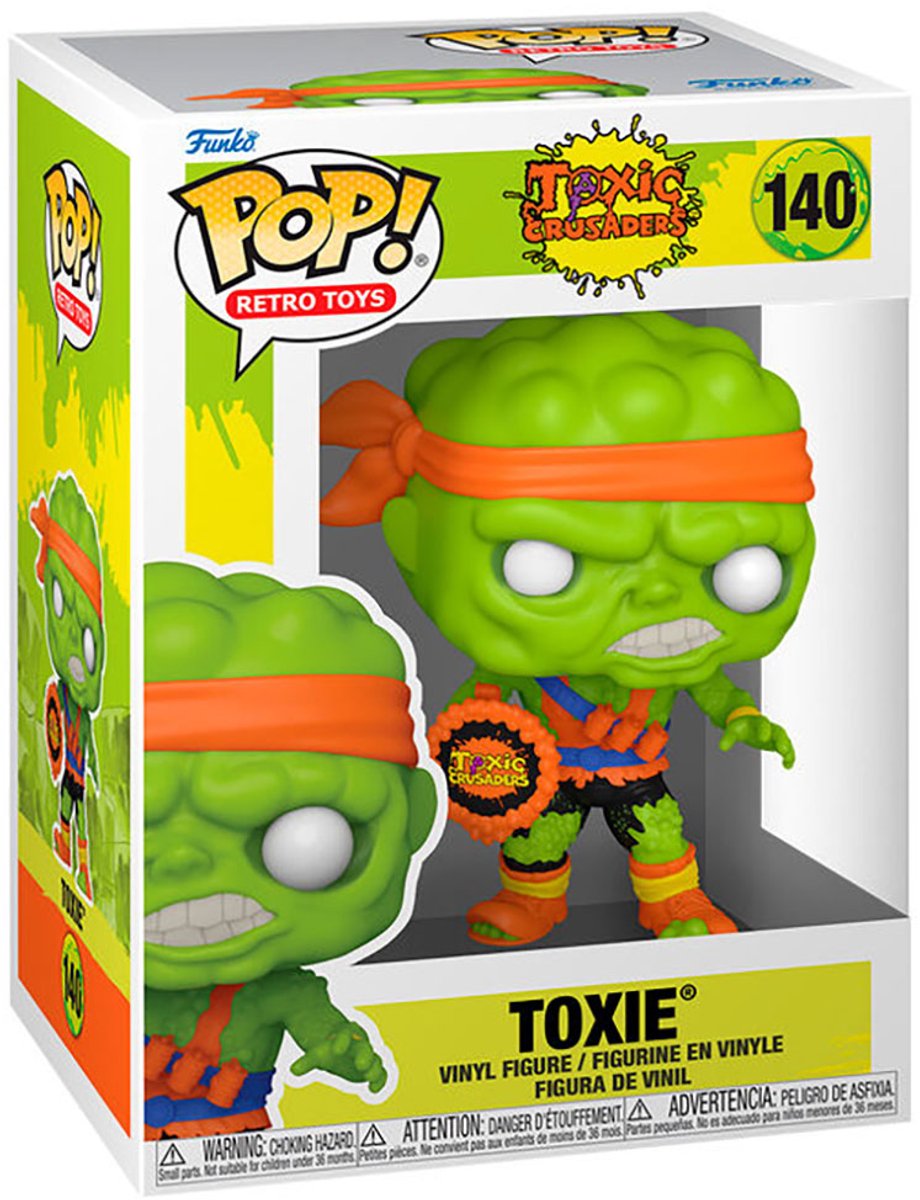 Toxic Crusaders Toxic Vinyl Figur 140   Pop! meerkleurig PVC - Fan merch, Film, Horror
