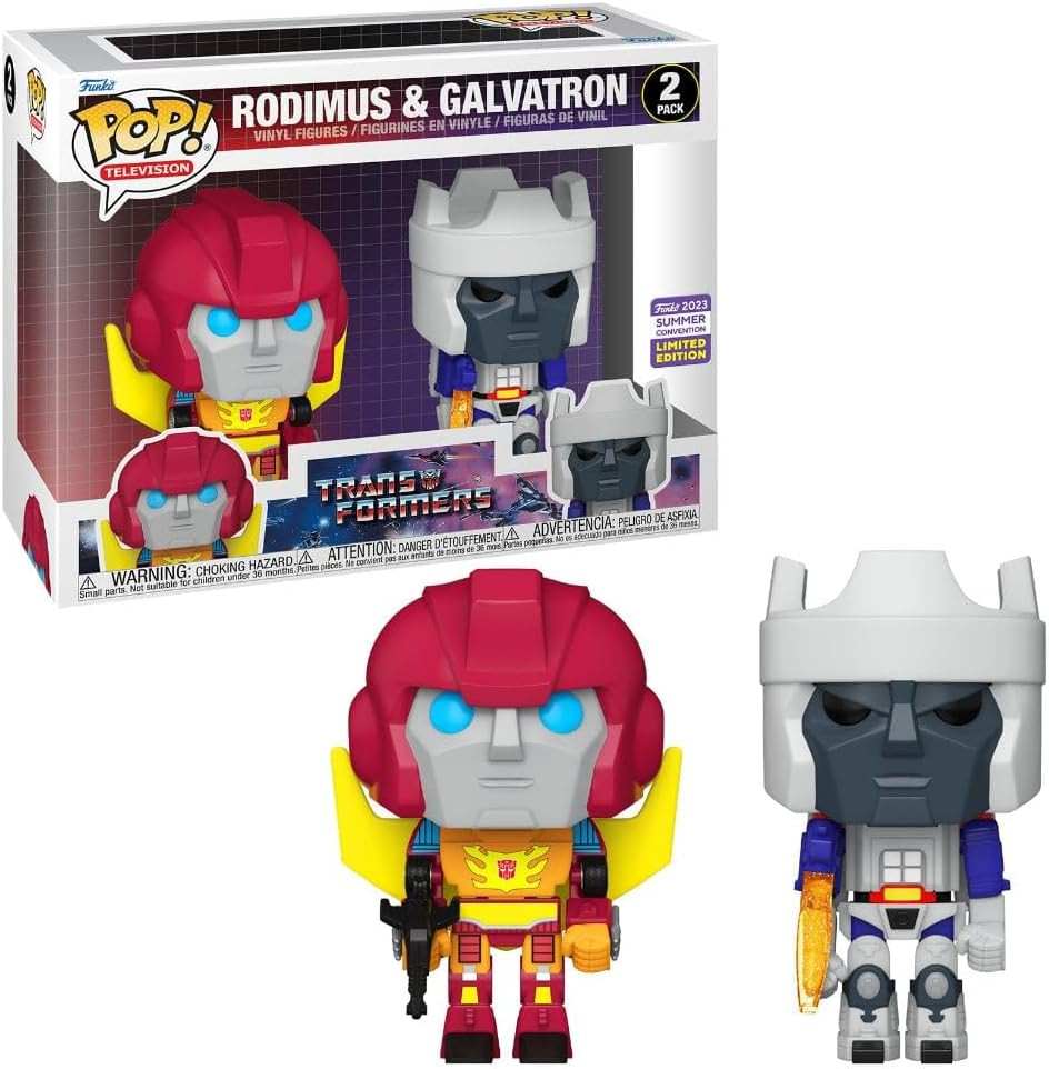Transformers   Pop Vinyl: Rodimus & Galvatron 2-Pack