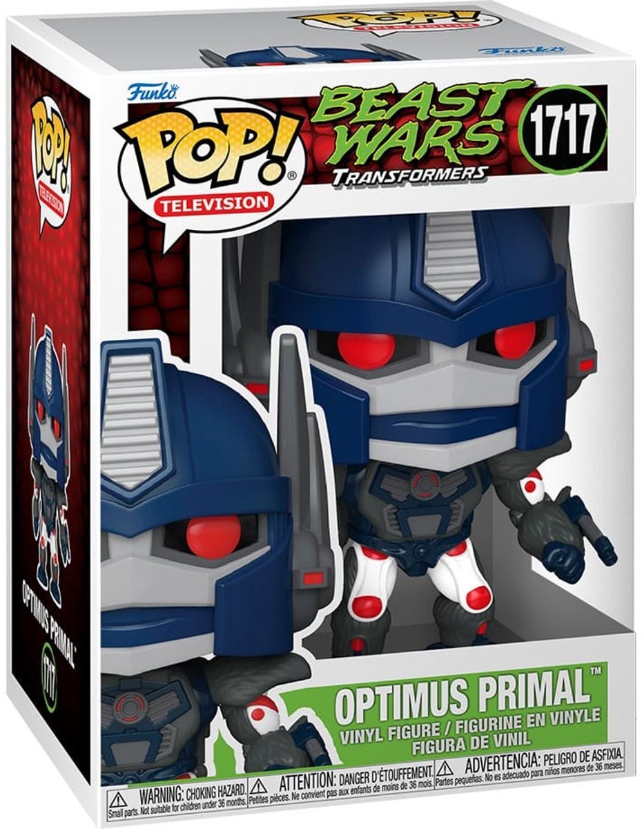 Transformers Optimus Primal vinylfiguur 1717 Unisex   Pop! - Neutraal - Standard