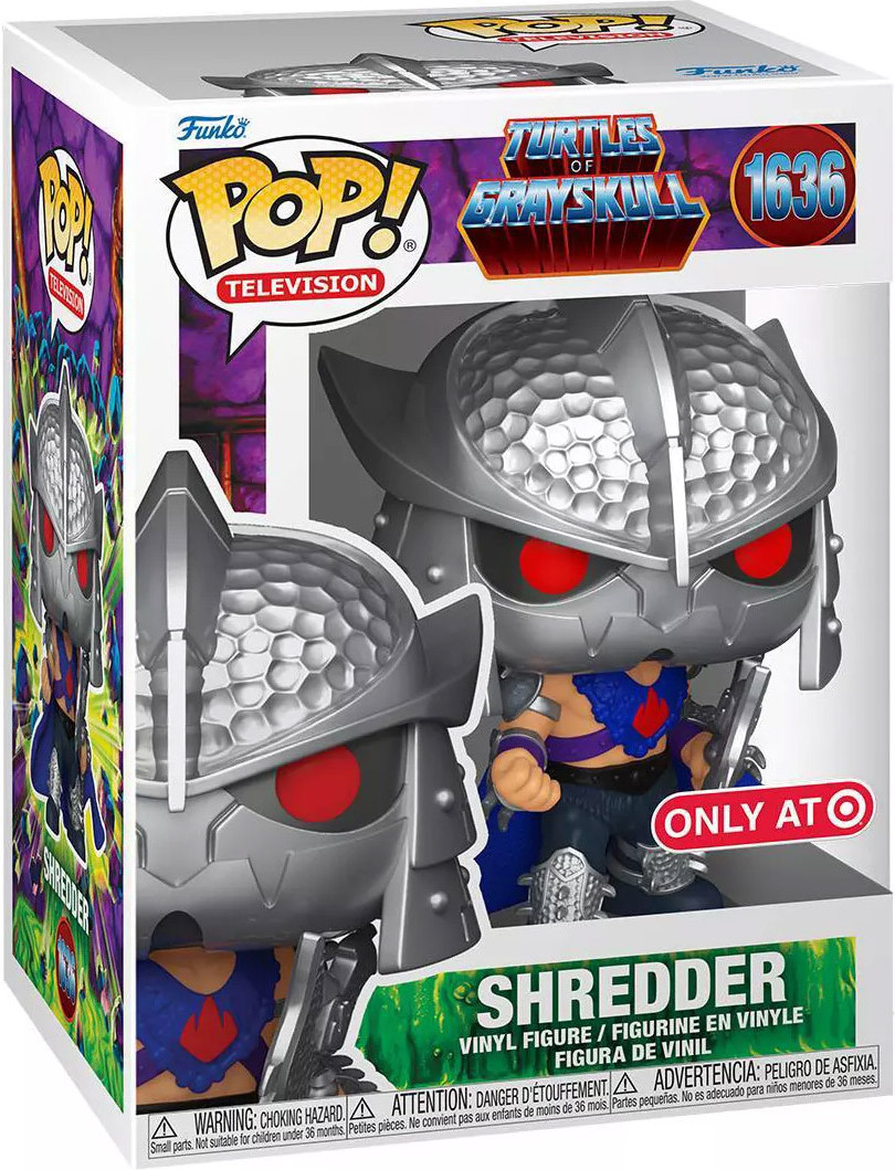 Turtles of Grayskull   Pop Vinyl: Shredder