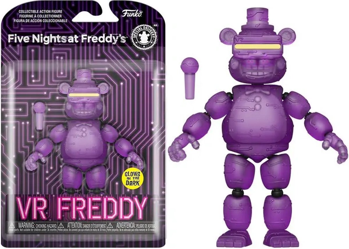 VR Freddy Five Nights at Freddys: Special Delivery - Glow in the Dark MERCHANDISE