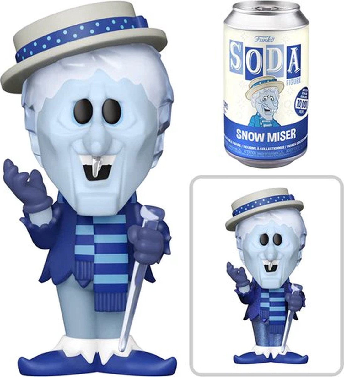 Vinyl Soda Figure Santa Claus - Snow Miser. LE 7500