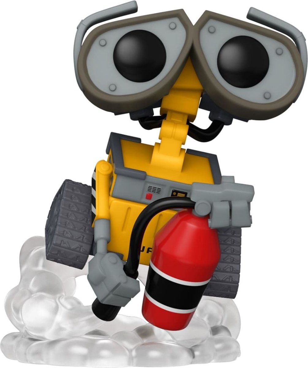 Wall-E with Fire Extinguisher -   Po! - Wall-E