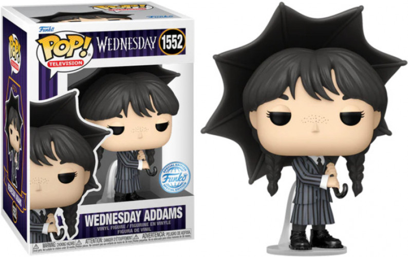Wednesday   Pop Vinyl: Wednesday Addams with Umbrella