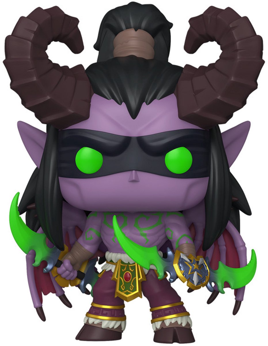 World Of Warcraft Illidan (Chase Edition mogelijk!) vinylfiguur 1101 Unisex   Pop! - Neutraal - Standard