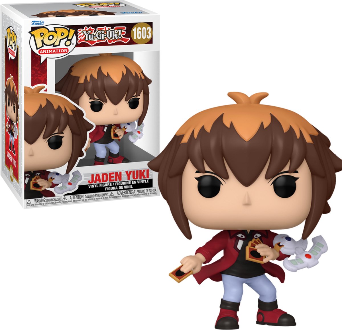 Yu-Gi-Oh! Jaden Yuki vinyl figuur 1603   Pop! meerkleurig