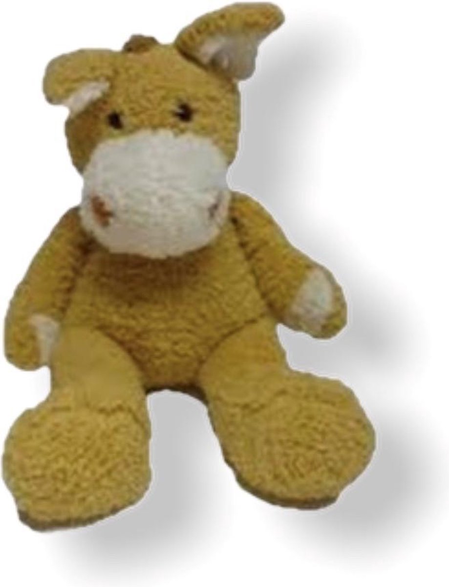 EZEL Pluche knuffel  - 30cm - Funnies - dier - beige/crem/bruin
