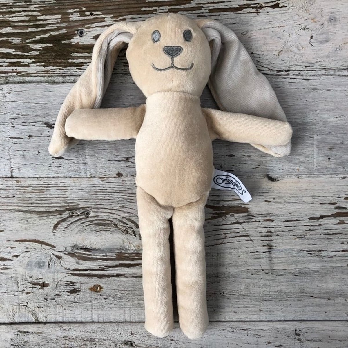 Knuffel - Konijntje - Kaya - Met rammelgeluidje - Funnies - Beige - NIEUW