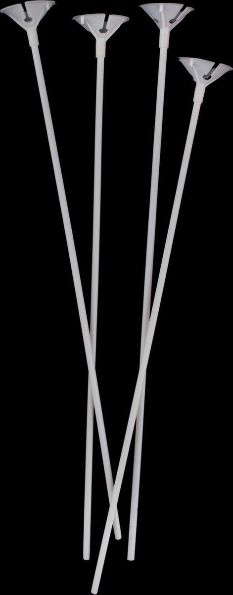  jes + cup 200 stuks WIT - 36 cm