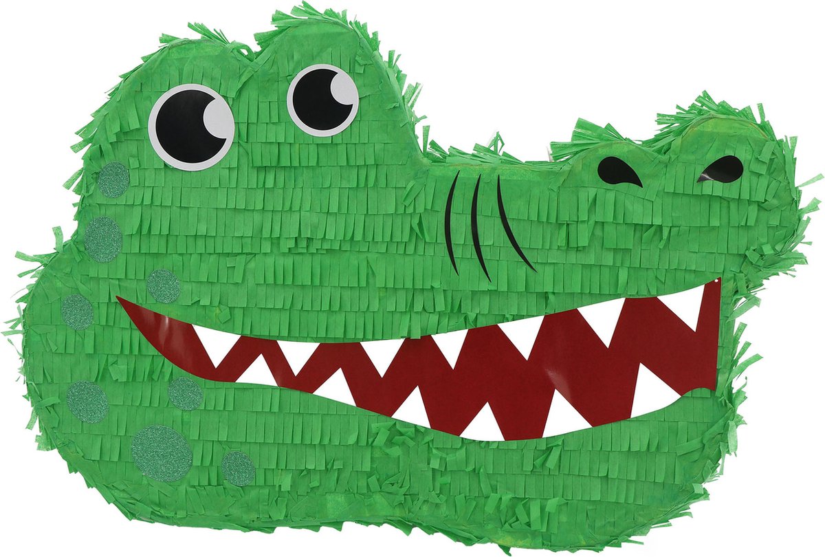     van papier - Krokodil thema 42x27 cm - Verjaardag