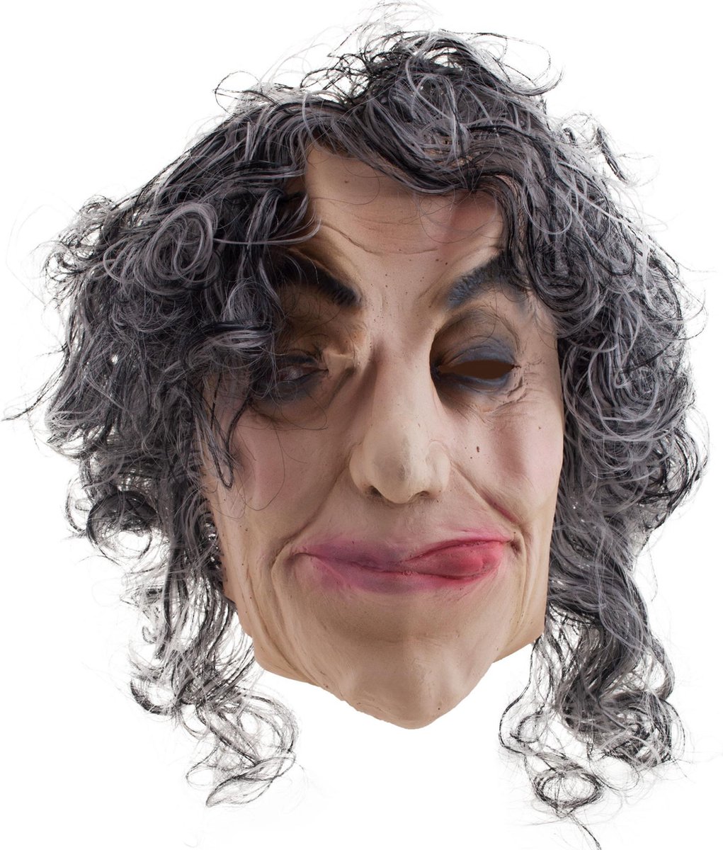 Masker latex GRANNY Adams family - Halloween