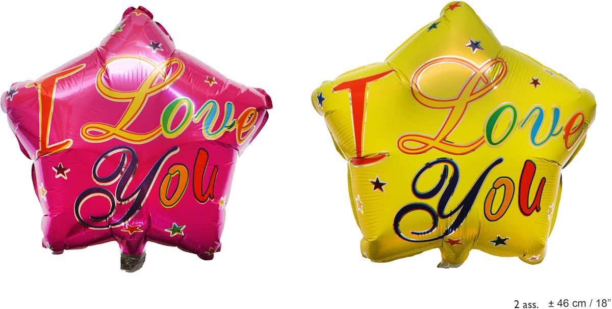 Metallic folie ballon 