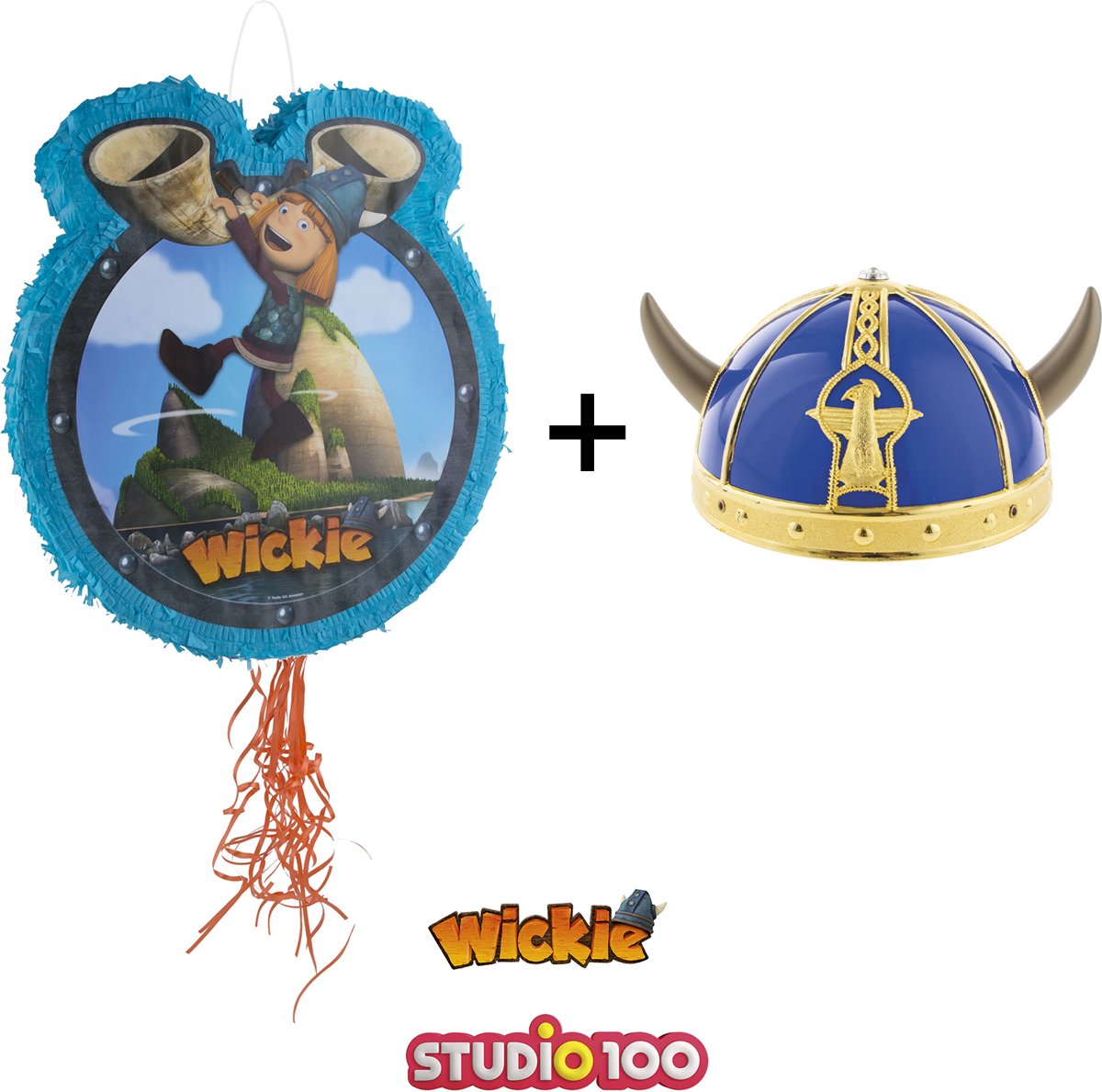   Wickie de viking + viking helm