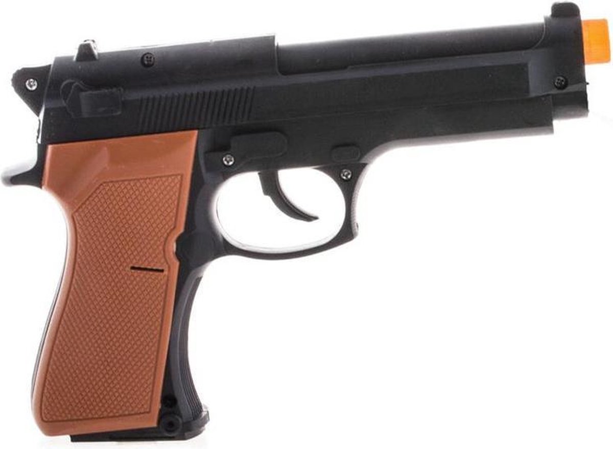 Verkleed speelgoed wapens pistool van kunststof - Politie/soldaten thema - voor kinderen