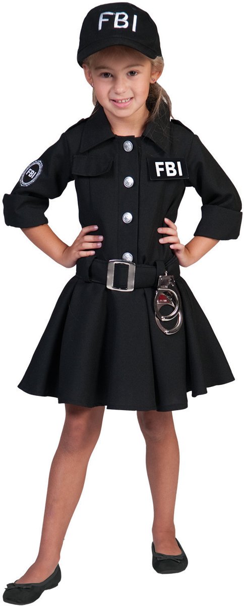 Verkleedkostuum - FBI agente - Maat 116