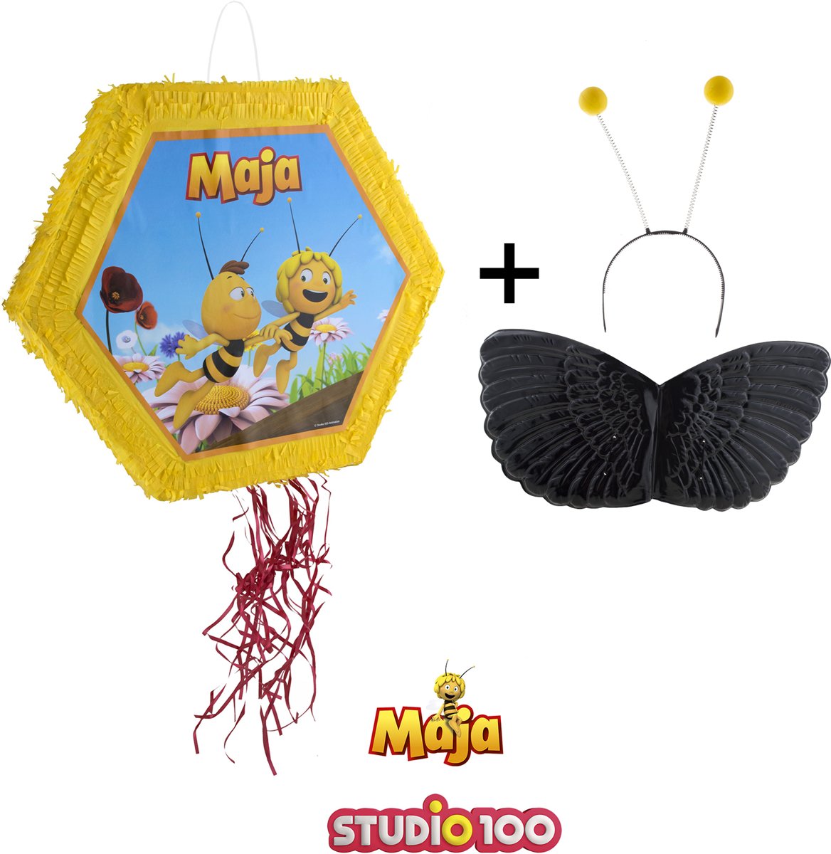pinata maya de bij + bijensetje