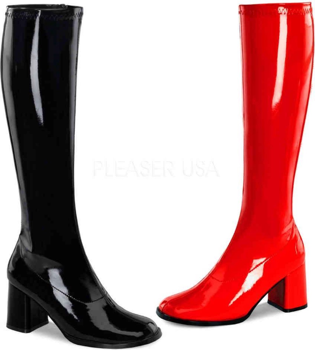 Funtasma Laarzen -37 Shoes- GOGO-300HQ US 7 Zwart/Rood