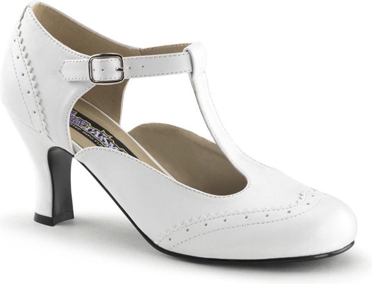 Funtasma Lage schoenen -36 Shoes- FLAPPER-26 US 6 Wit