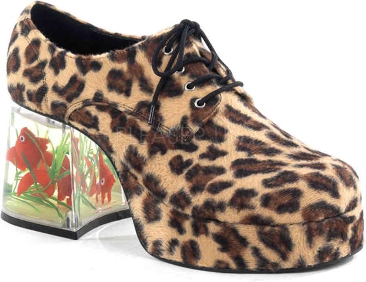   Lage schoenen -L- PIMP-02 US 12 Zwart/Creme