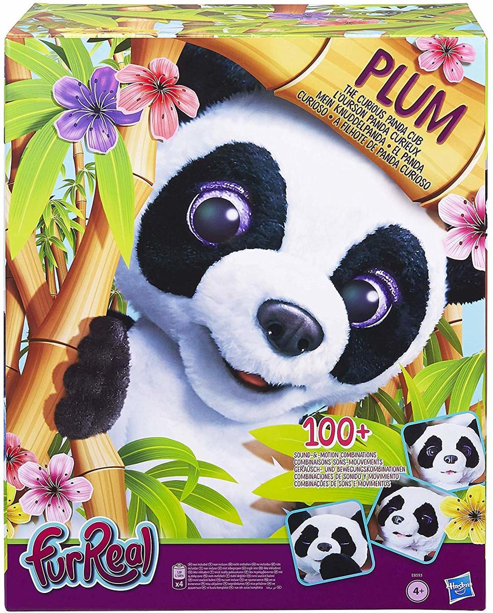 FurReal Plum de Pandabeer Meer dan 100 geluids- en bewegingscombinaties