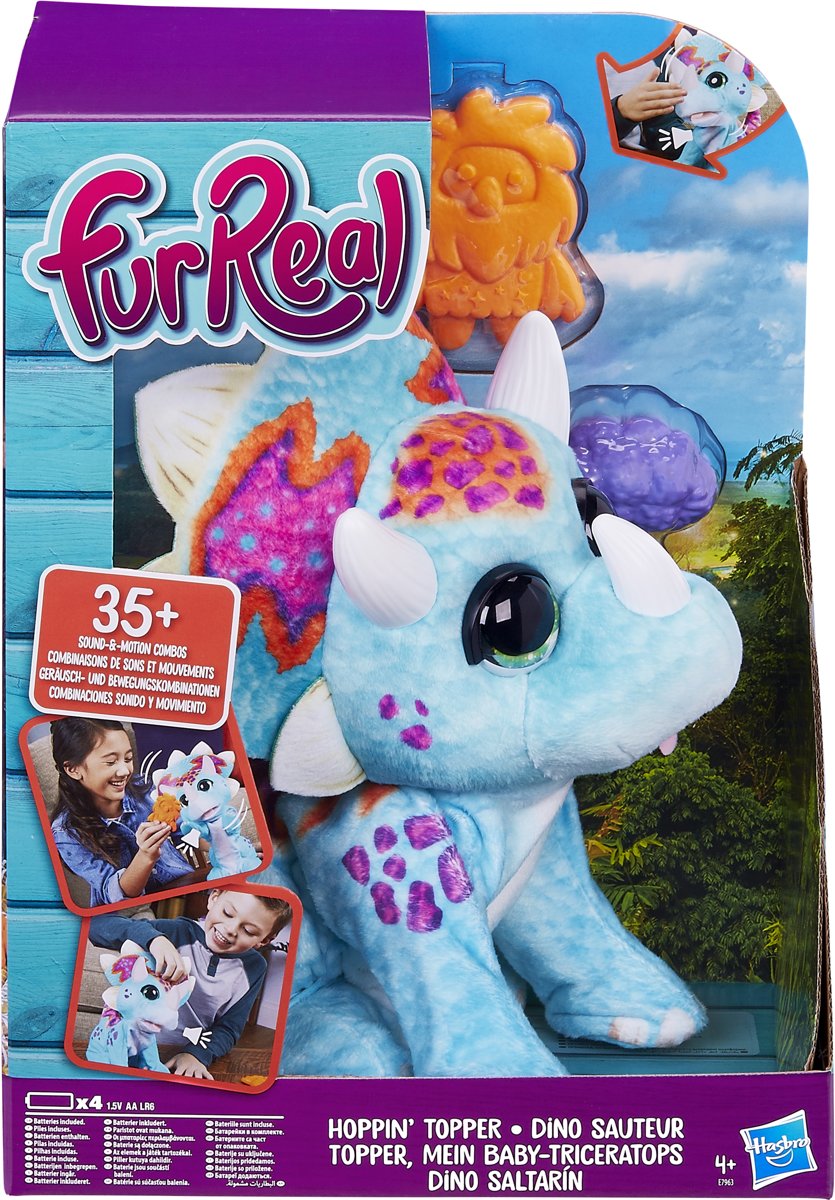 Furreal Dino Topper - Interactieve Knuffel