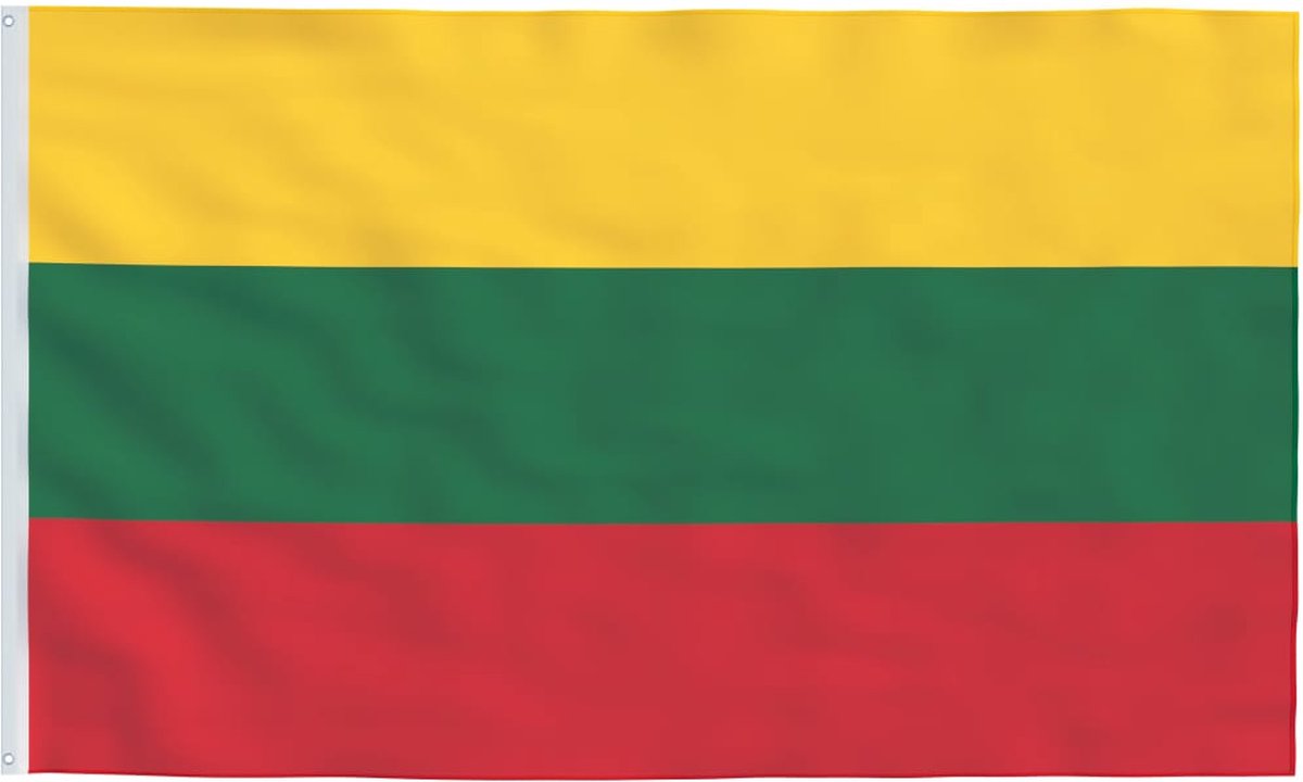 Furniture Limited - Vlag Litouwen 90x150 cm