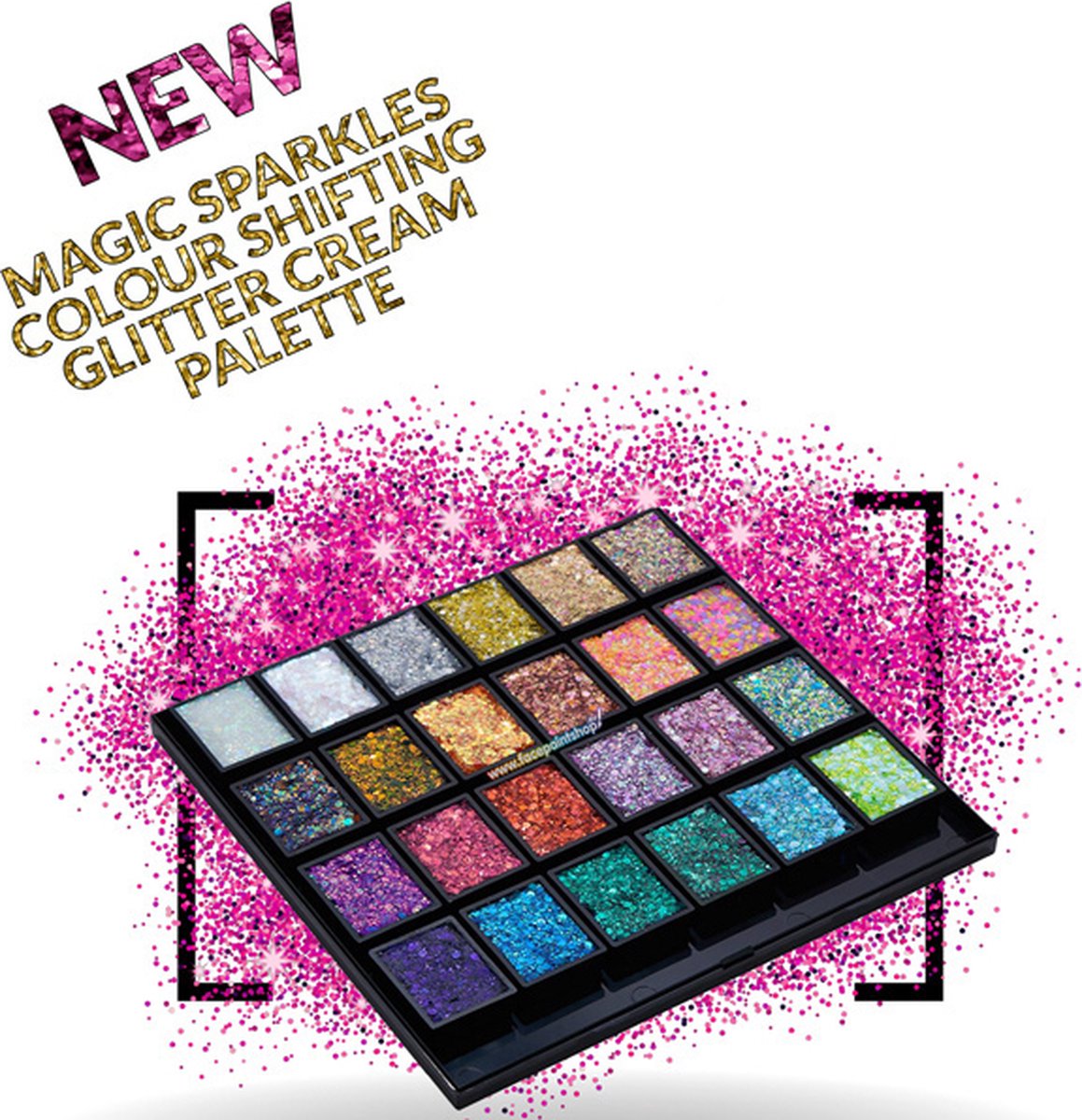 Magic Sparkles Colour Shifting Glitter Cream Palette