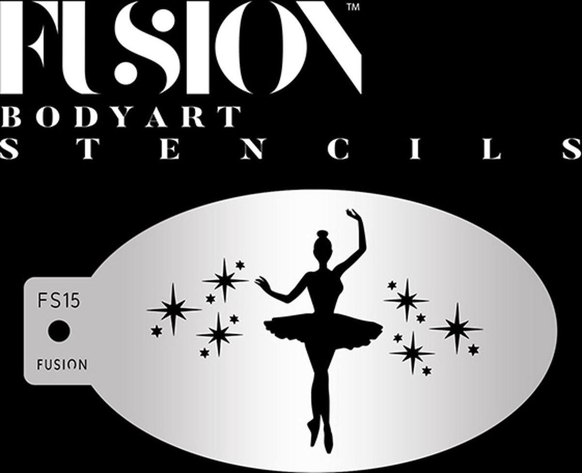 Star Ballerina Schmink Stencil