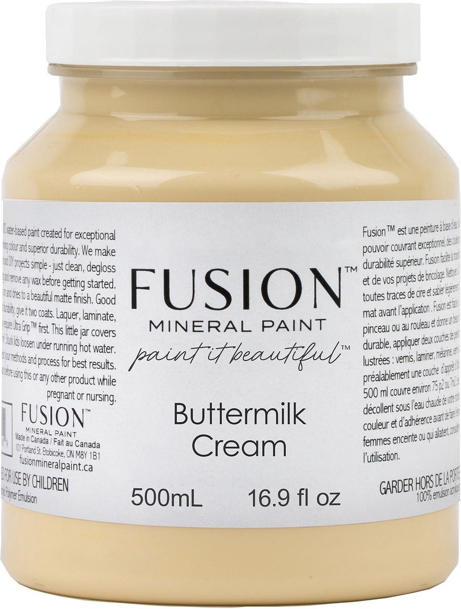 Fusion Mineral Paint - Buttermilk Cream