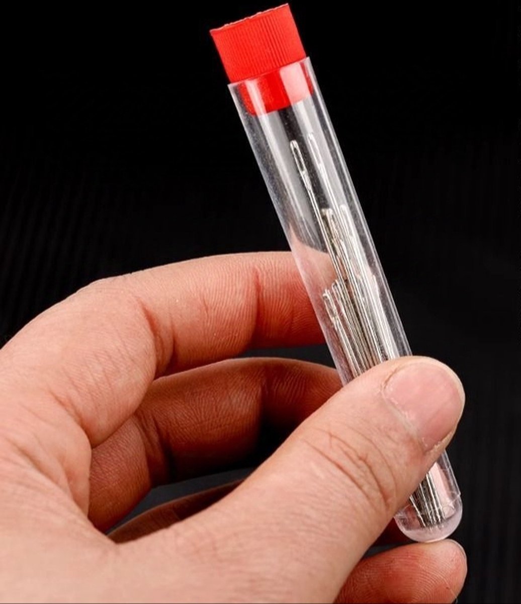 Naalden Set - Rijgnaalden - Naainaalden - Stopnaalden - Kralen Rijgen - Set 18 Stuks in 3 verschillende lengtes