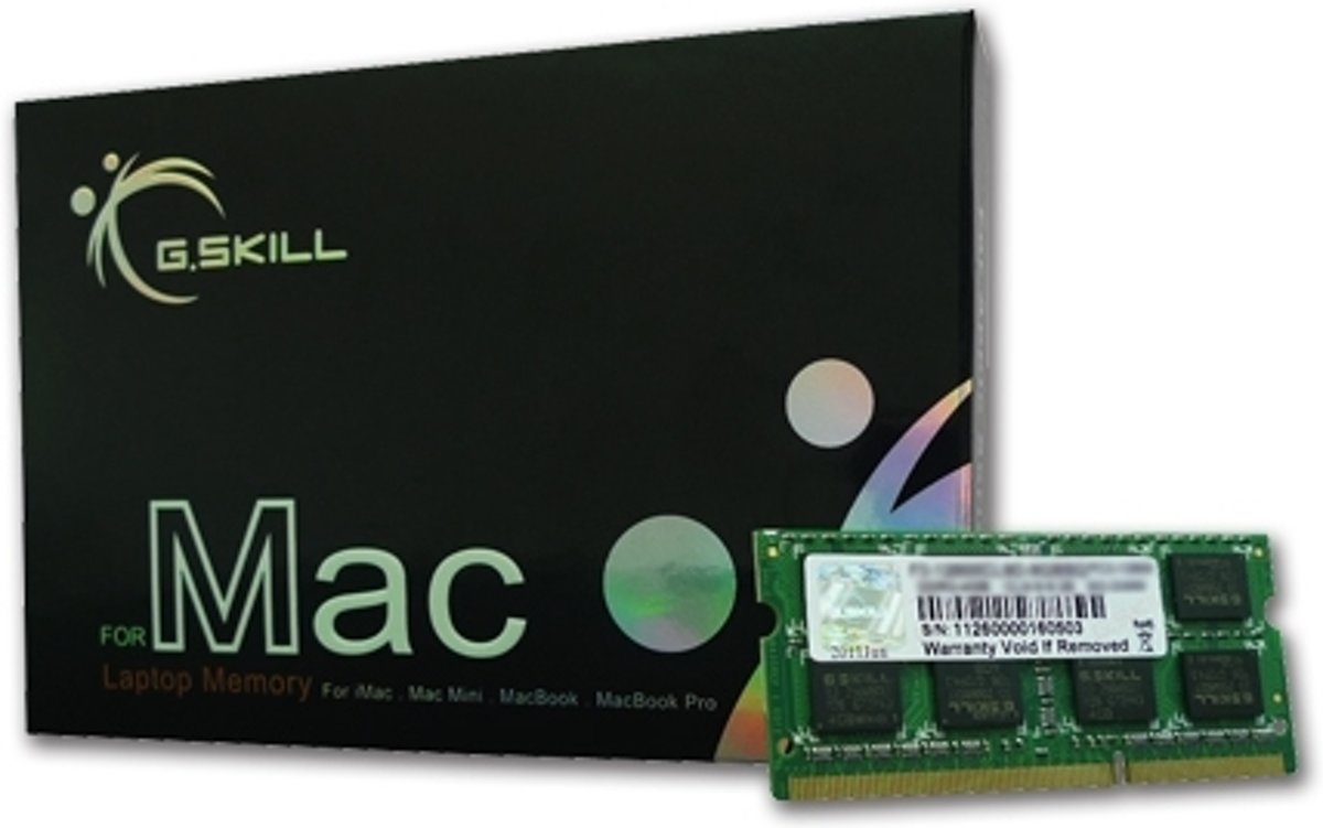 G.Skill 8GB DDR3-1600 8GB DDR3 1600MHz geheugenmodule