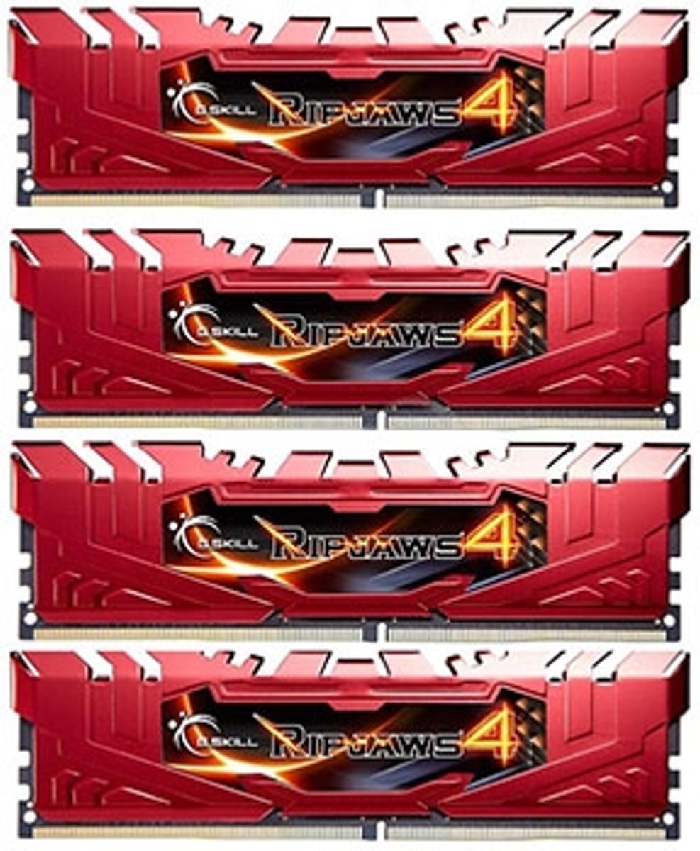 G.Skill Ripjaws 4 16GB DDR4 2400MHz (4 x 4 GB)