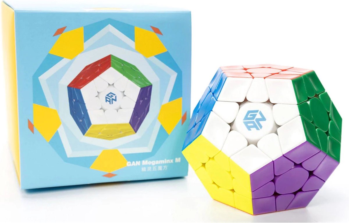 GAN Megaminx M SpeedCube - Magnetisch - Stickerless - Draai Kubus