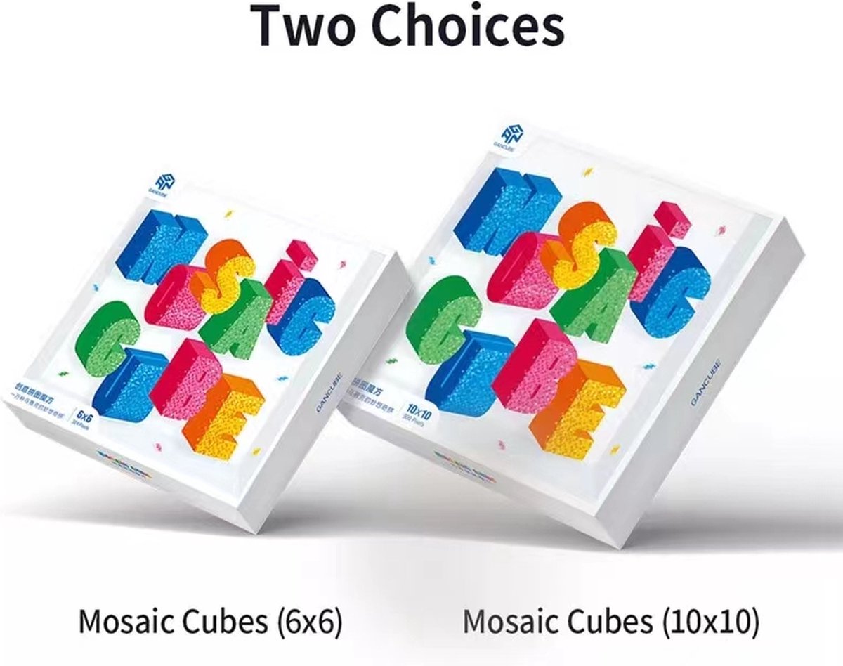 GAN Mosaic 6x6 (36 3x3kubussen) - rubiks cube - puzzel