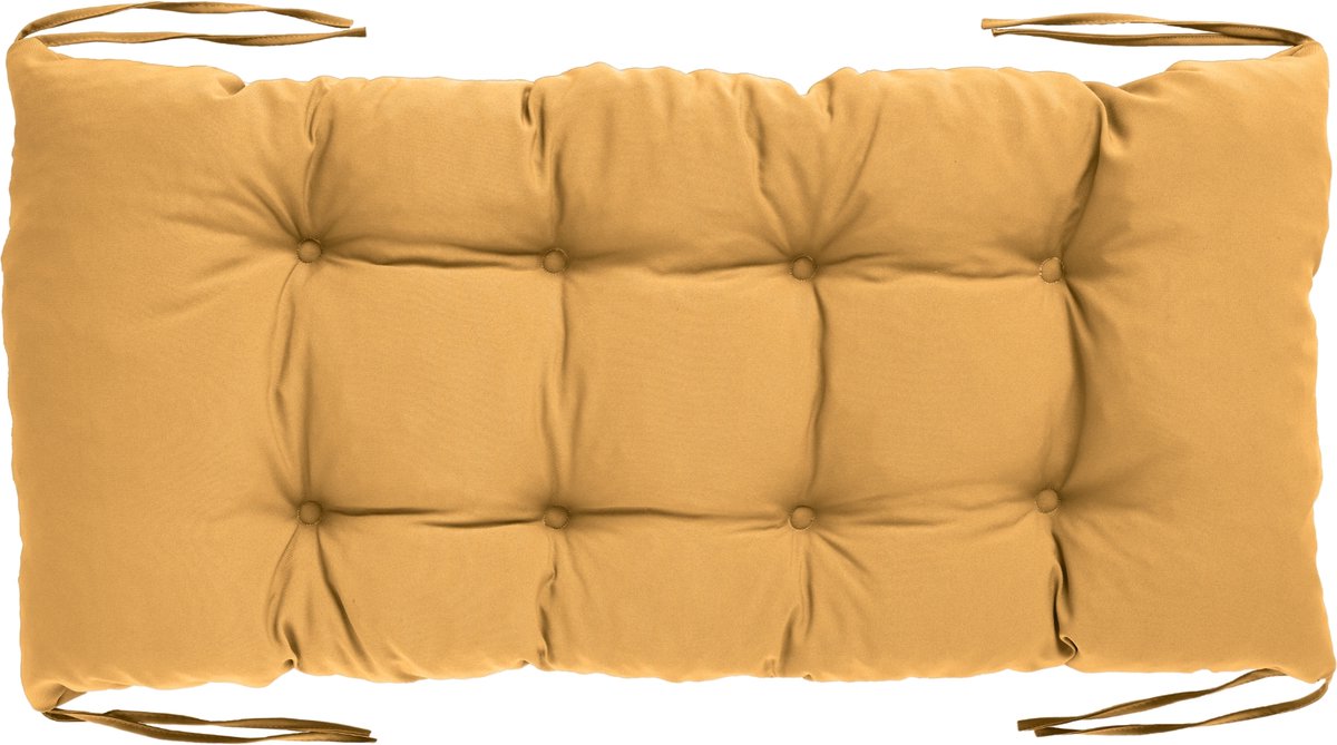 Garronda Kussen voor Klimboog - Speelkussen - Schommelkussen - Mosterdgeel - GD-OBU