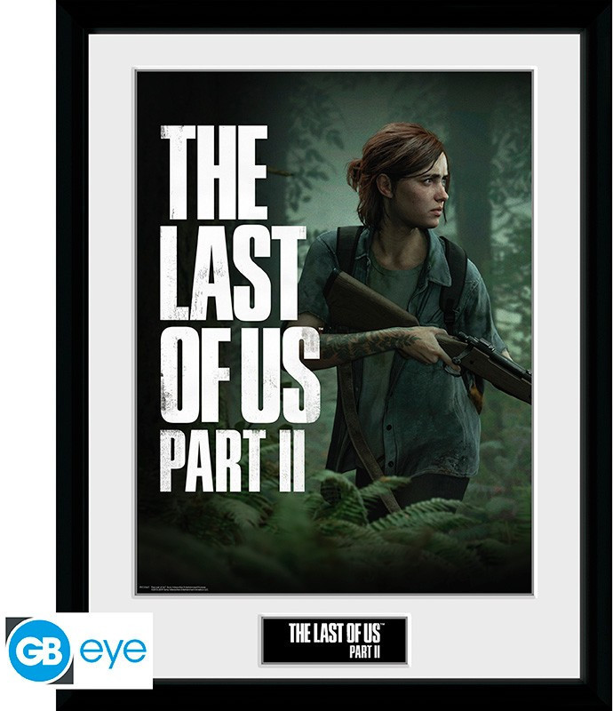 The Last of Us Framed Print - Ellie (30x40cm)