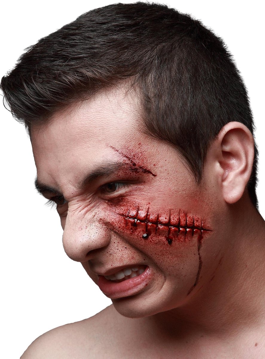 GHOULISH - Neppe gehechte wond voor volwassenen