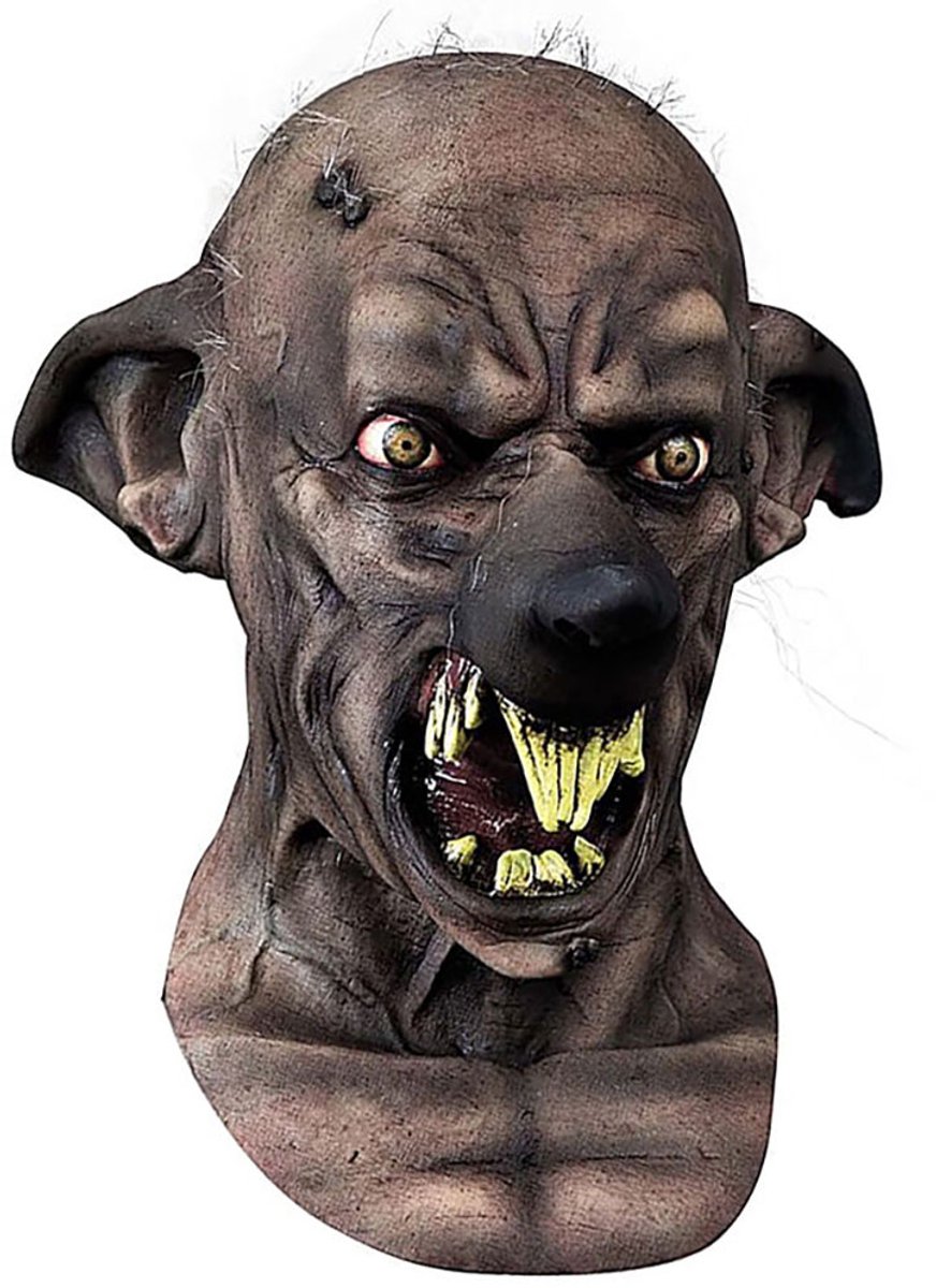 Ghoulish Rattenmanmasker Grijs