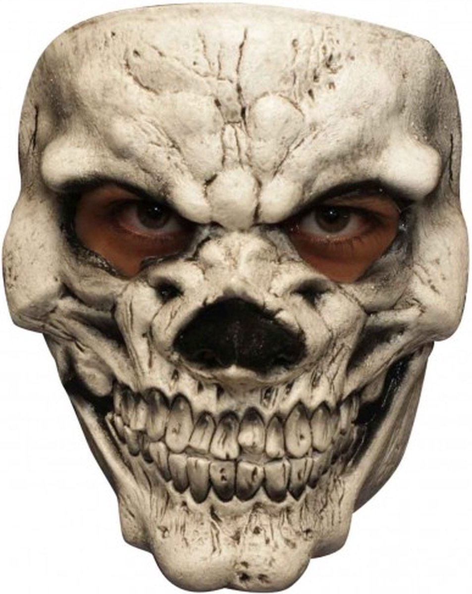 Ghoulish halfmasker Skull 3