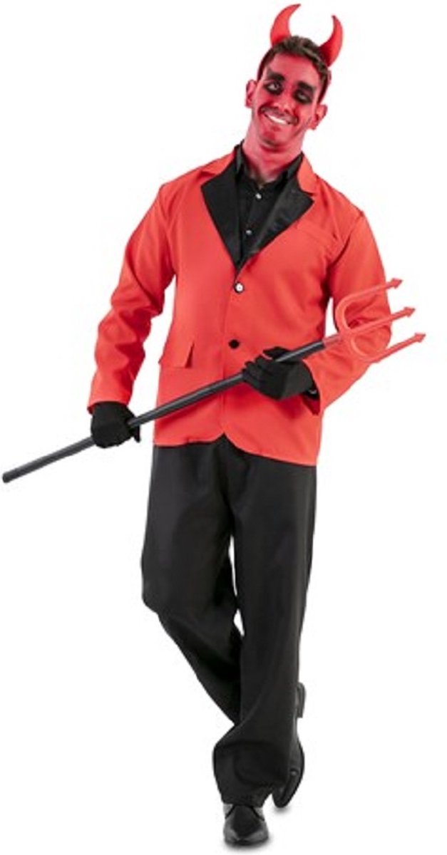 Dr. Duivel (maat M/L) - Carnaval - Duivelspak -