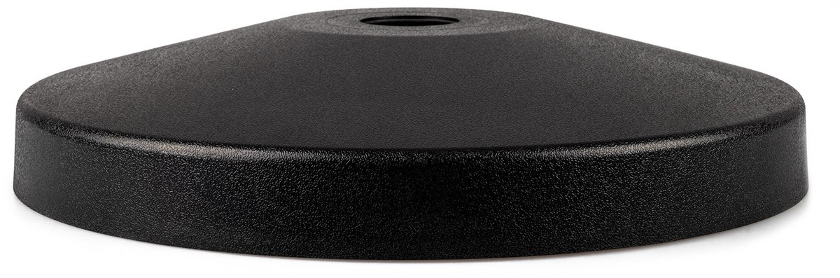 GJ Floors - Krasbestendige voet voor afzetpaal - Zwart