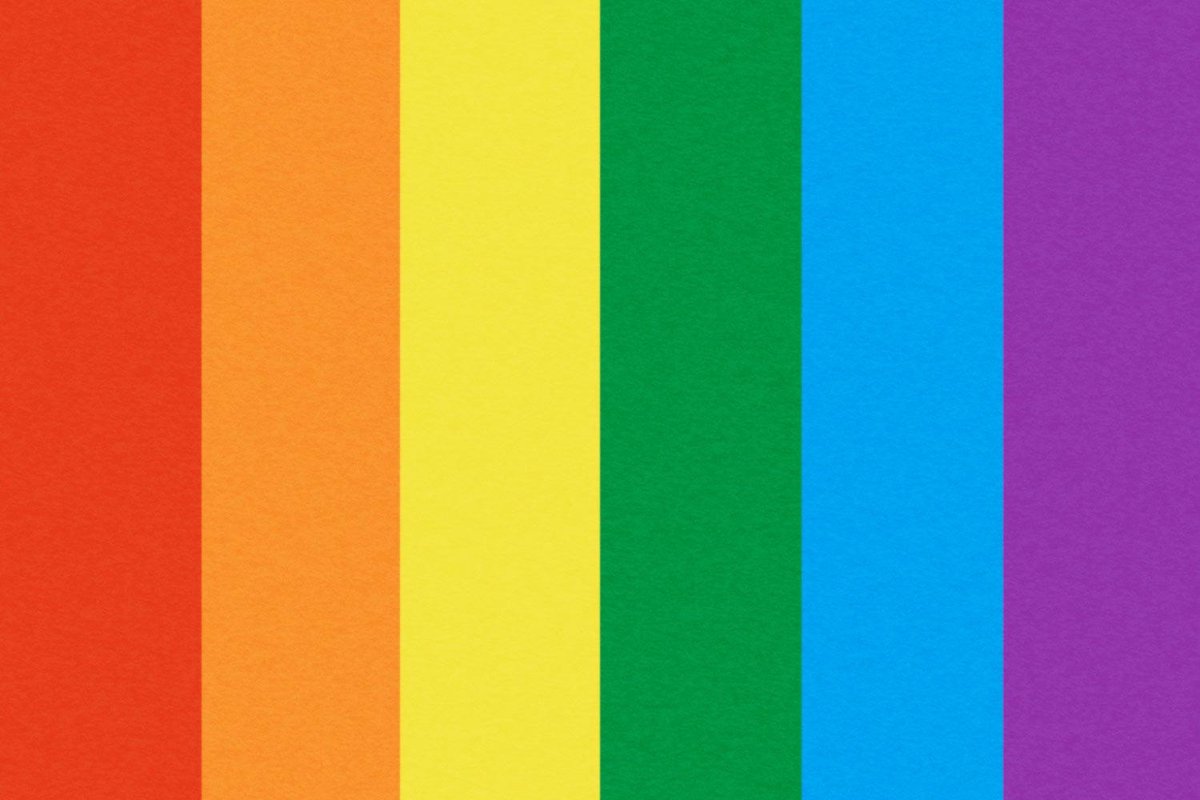 Regenboogloper 5 x 2 m