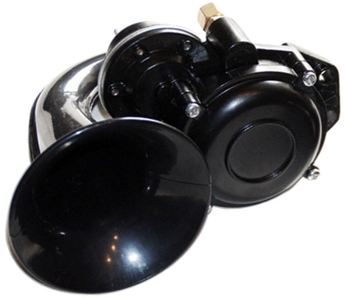 scania 12/24v pneumatisch hoorn - toeter - signaalhoorn - scheepshoorn