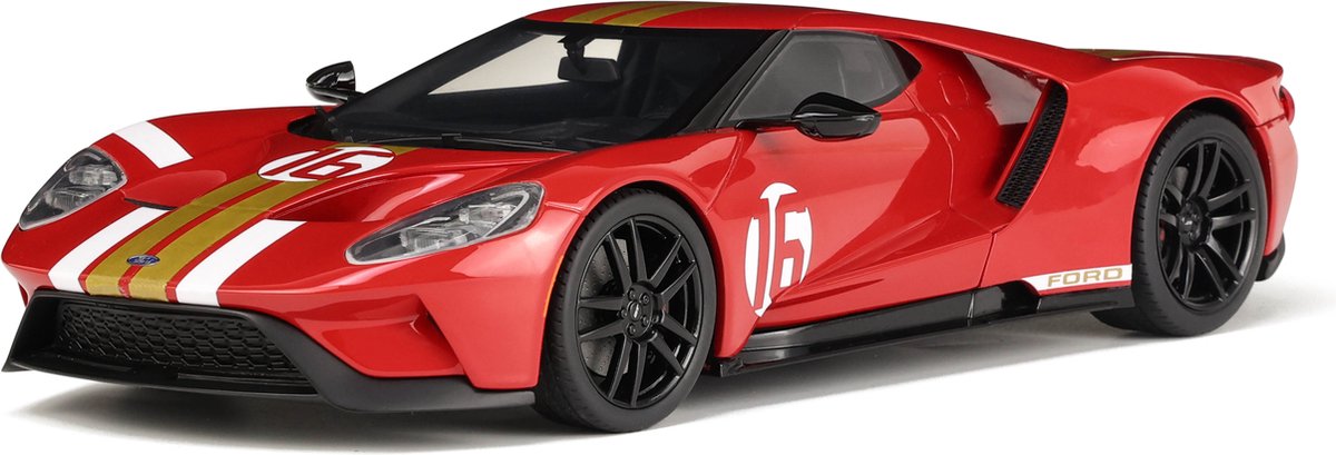Ford GT Heritage Edition Alan Mann red 2022, GT Spirit GT883